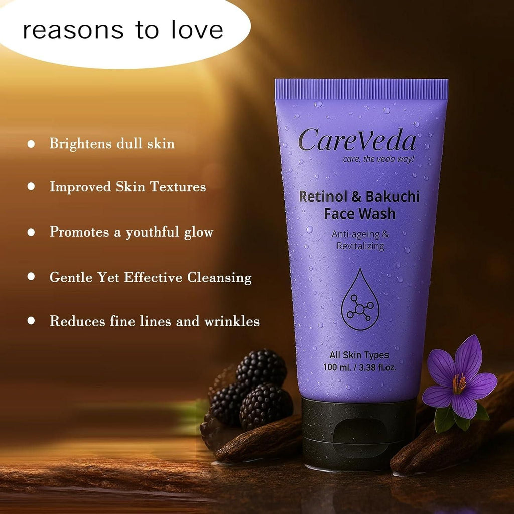 GlowRepair Face Wash with Retinol & Bakuchi – 100 ml