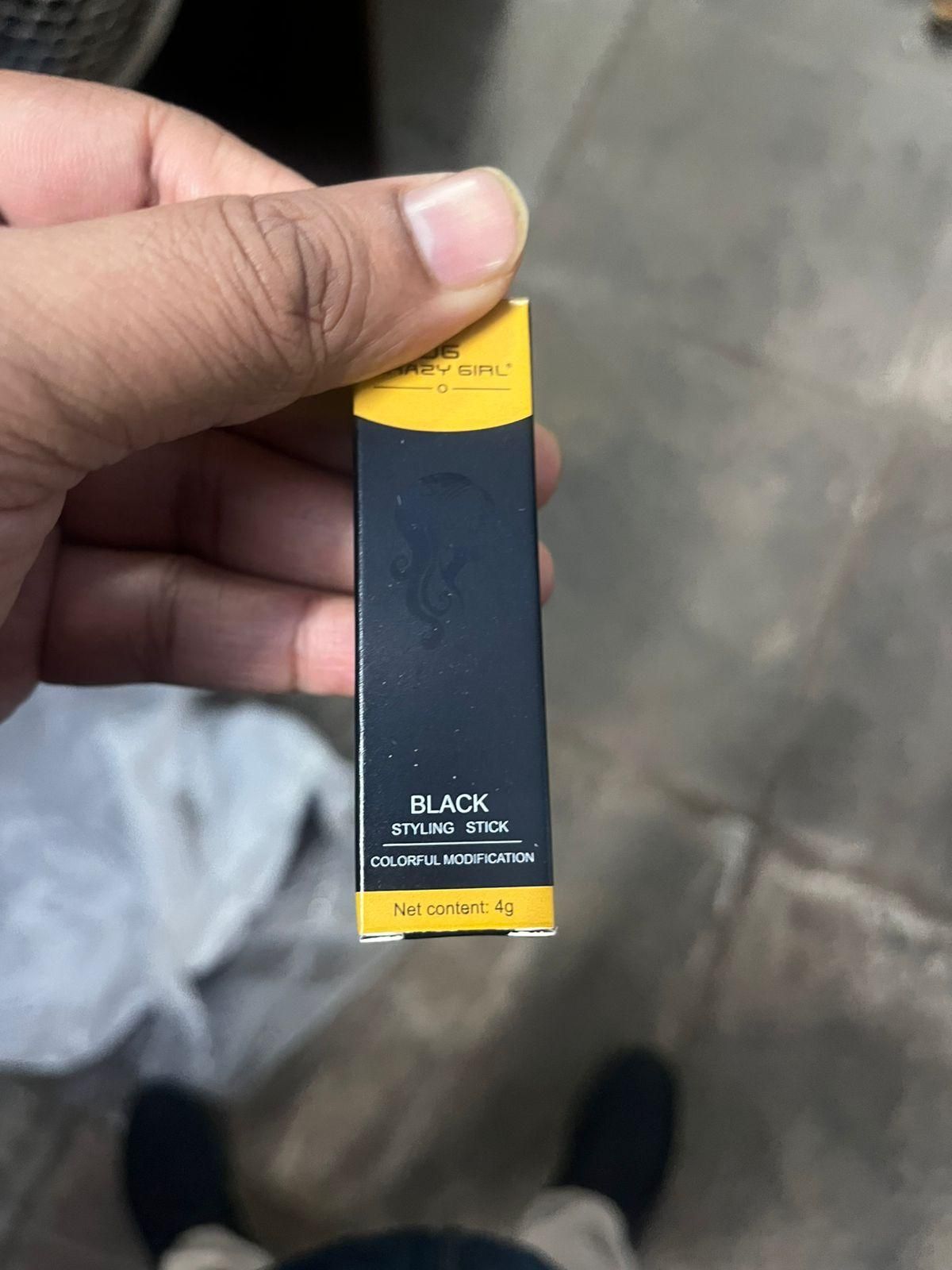 SleekShade Lipstick Hair Dye Pen – Instant Black Coverage